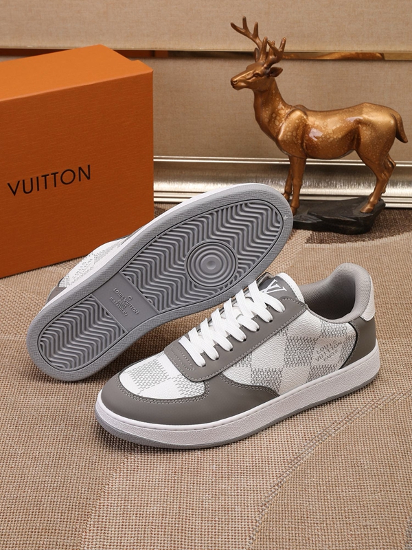 ルイヴィトン靴素材ディテール